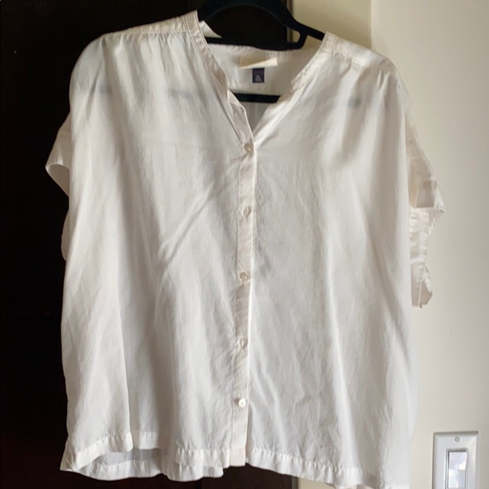 White Button Up Blouse